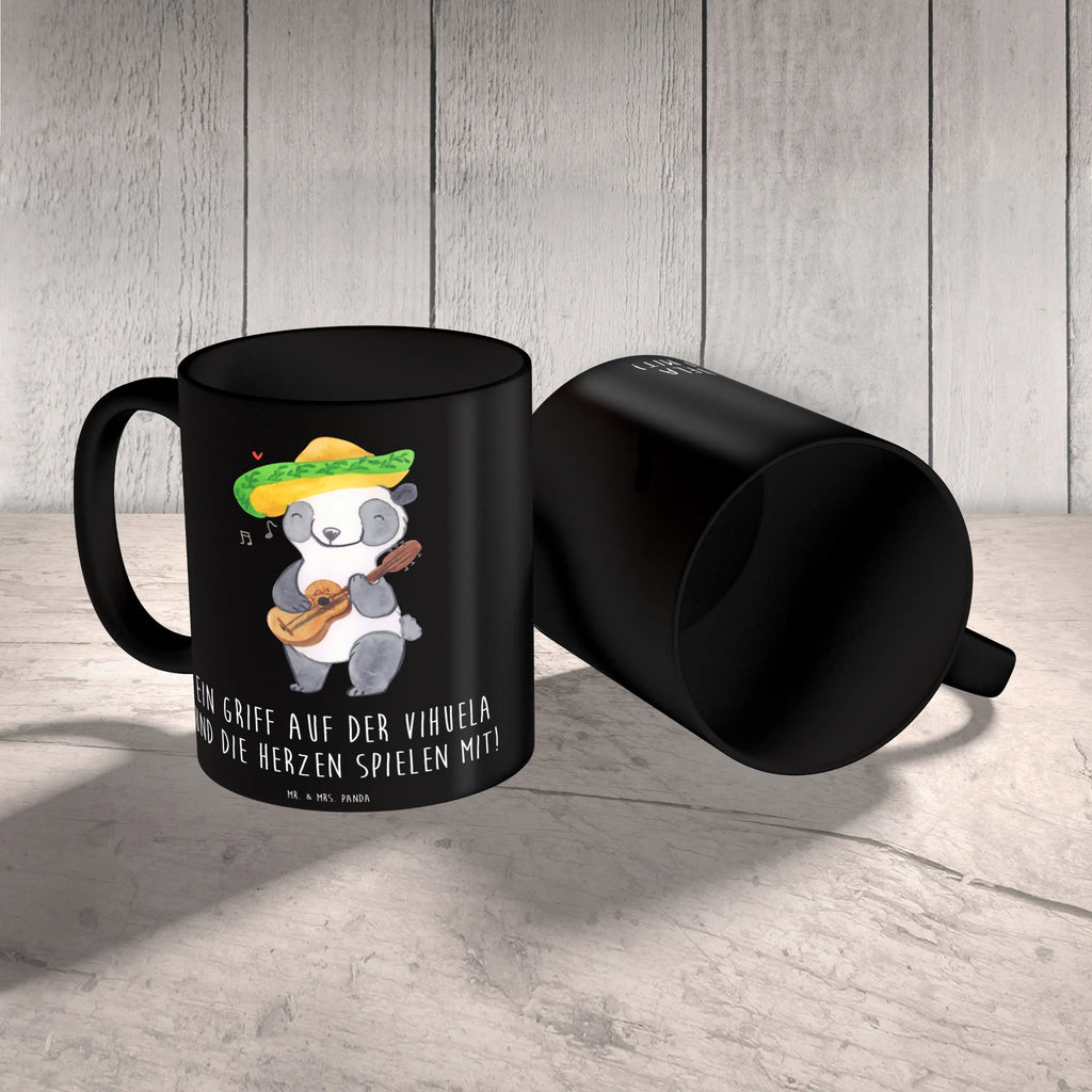 Mug Ein Griff auf der Vihuela und die Herzen spielen mit! Tasse, Tasse mit Zitaten, Tasse mit Motiven, Bürotasse, Kaffeetasse, Geschenktasse, Teetasse, Keramiktasse, Porzellantasse, Instrumente, Geschenke Musiker, Musikliebhaber