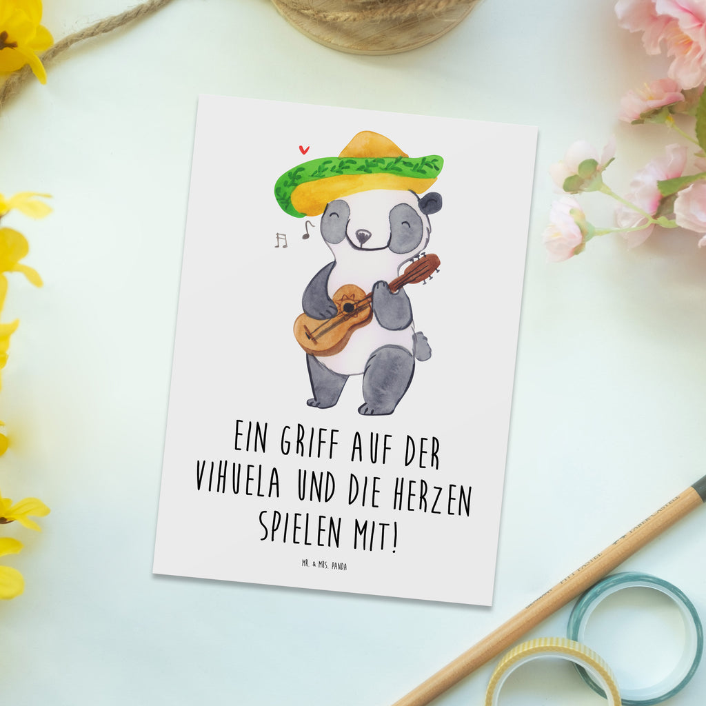 Postcard Ein Griff auf der Vihuela und die Herzen spielen mit! Ansichtskarten, Ansichtskarte, Karte, Geschenkkarte, Einladungskarte, Einladung Geburtstag, Einladungskarten Geburtstag, Dankeskarte, Postkarte, Grußkarte, Einladung, Geburtstagskarte, Instrumente, Geschenke Musiker, Musikliebhaber