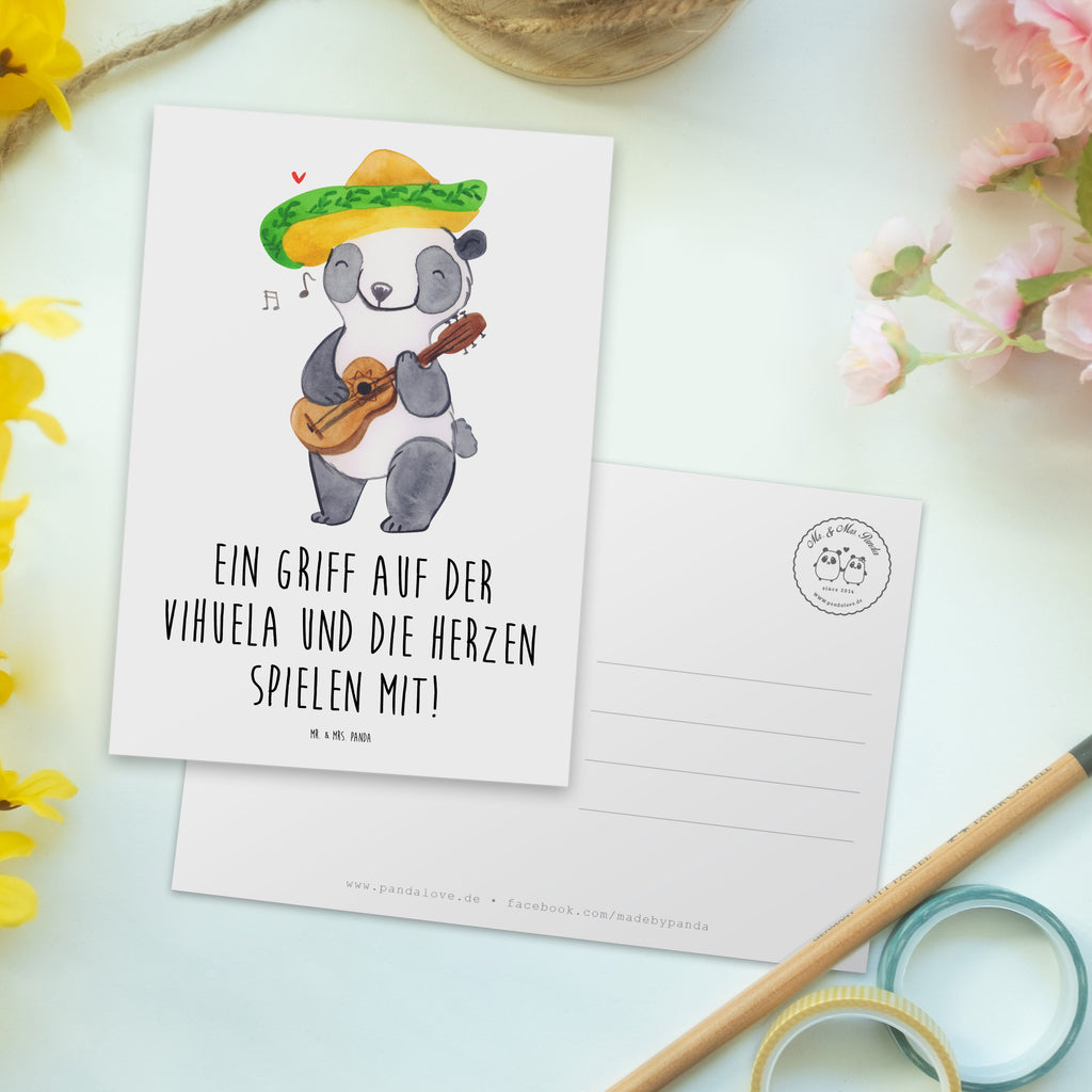 Postcard Ein Griff auf der Vihuela und die Herzen spielen mit! Ansichtskarten, Ansichtskarte, Karte, Geschenkkarte, Einladungskarte, Einladung Geburtstag, Einladungskarten Geburtstag, Dankeskarte, Postkarte, Grußkarte, Einladung, Geburtstagskarte, Instrumente, Geschenke Musiker, Musikliebhaber