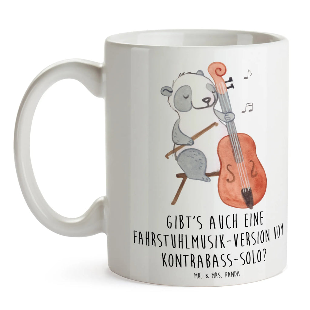 Tasse Kontrabass Solo Porzellantasse, Kaffeetasse, Teetasse, Tasse mit Motiven, Keramiktasse, Tasse, Bürotasse, Tasse mit Zitaten, Geschenktasse, Instrumente, Geschenke Musiker, Musikliebhaber