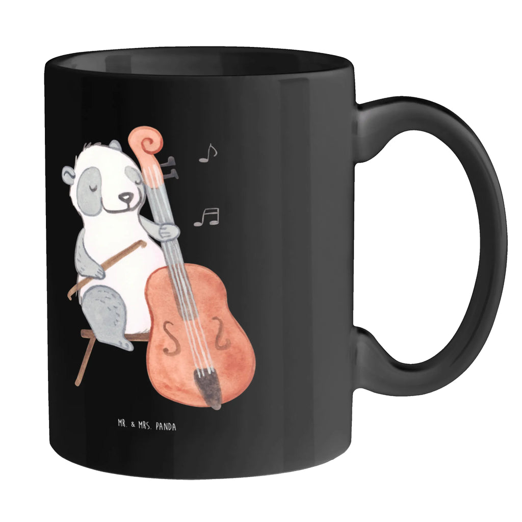 Tasse Kontrabass Solo Porzellantasse, Kaffeetasse, Teetasse, Tasse mit Motiven, Keramiktasse, Tasse, Bürotasse, Tasse mit Zitaten, Geschenktasse, Instrumente, Geschenke Musiker, Musikliebhaber