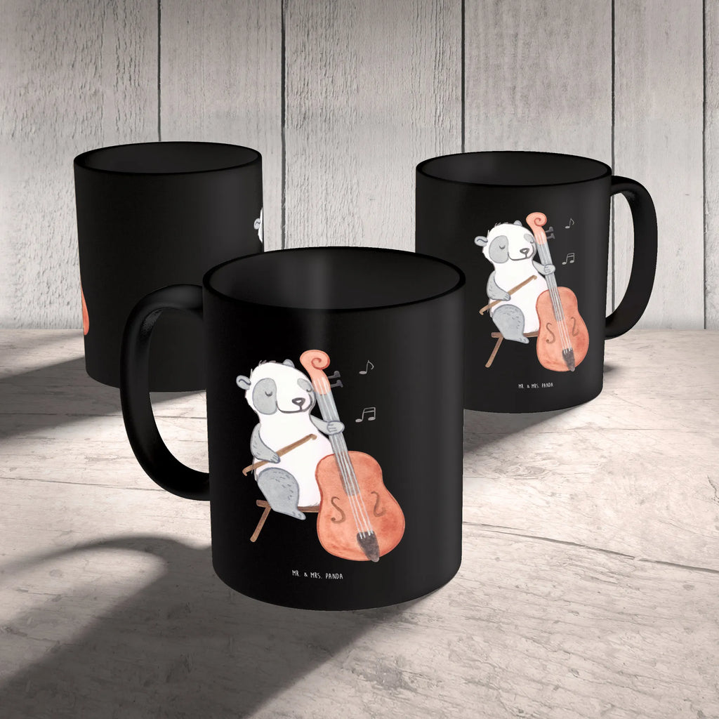 Tasse Kontrabass Solo Porzellantasse, Kaffeetasse, Teetasse, Tasse mit Motiven, Keramiktasse, Tasse, Bürotasse, Tasse mit Zitaten, Geschenktasse, Instrumente, Geschenke Musiker, Musikliebhaber