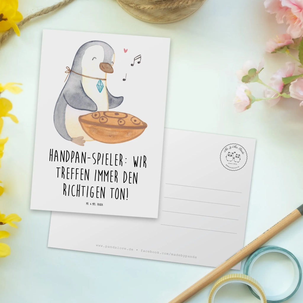 Postcard Handpan-Spieler: Wir treffen immer den richtigen Ton! Karte, Einladungskarten Geburtstag, Dankeskarte, Einladung Geburtstag, Ansichtskarten, Postkarte, Geschenkkarte, Grußkarte, Ansichtskarte, Einladung, Einladungskarte, Geburtstagskarte, Instrumente, Geschenke Musiker, Musikliebhaber