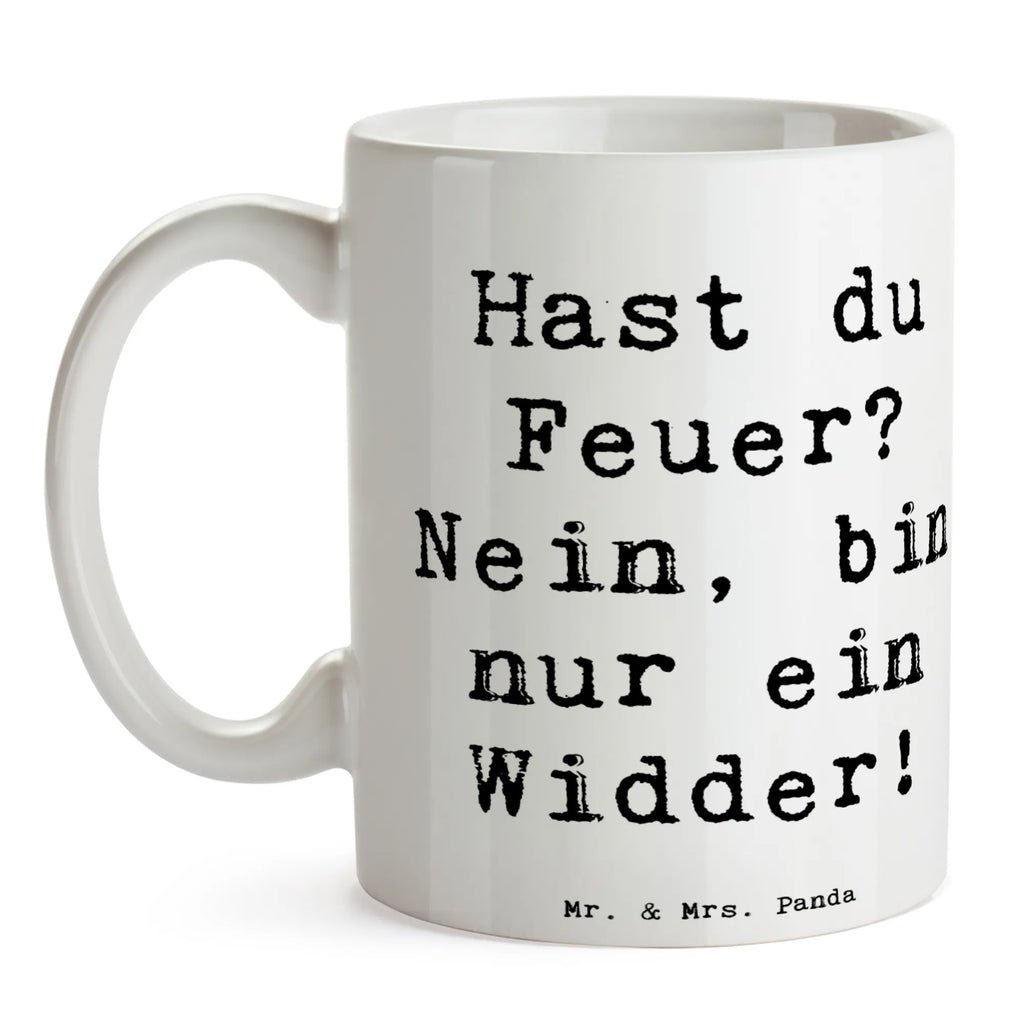 Tasse Spruch Widder Feuer Tasse mit Motiven, Geschenktasse, Tasse mit Zitaten, Keramiktasse, Tasse, Porzellantasse, Bürotasse, Kaffeetasse, Teetasse, Tierkreiszeichen, Sternzeichen, Horoskop, Astrologie, Aszendent