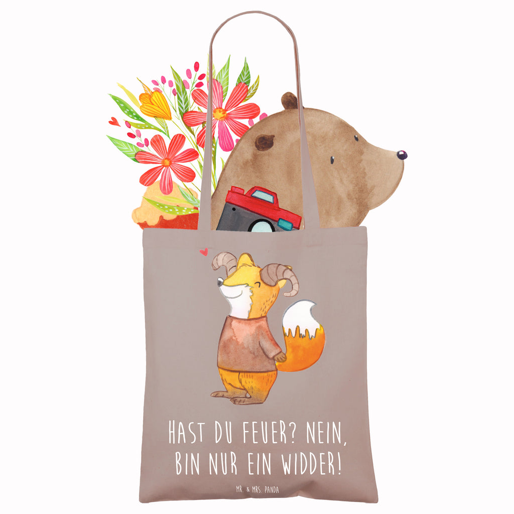 Tragetasche Widder Feuer Tasche, Schultertasche, Laptoptasche, Jutetasche, Stoffbeutel, Shopper, Umhängetasche, Tragetasche, Einkaufstüte, Beutel, Badetasche, Einkaufstasche, Beuteltasche, Stofftasche, Jutebeutel, Strandtasche, Tierkreiszeichen, Sternzeichen, Horoskop, Astrologie, Aszendent