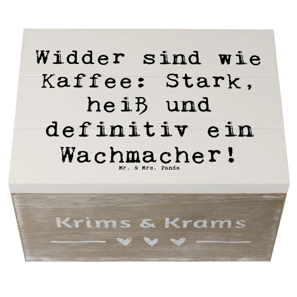Holzkiste Spruch Widder Power Kiste, Schatulle, Geschenkdose, Geschenkbox, Dekokiste, Schatzkiste, Aufbewahrungsbox, XXL, Erinnerungskiste, Holzkiste, Erinnerungsbox, Truhe, Tierkreiszeichen, Sternzeichen, Horoskop, Astrologie, Aszendent