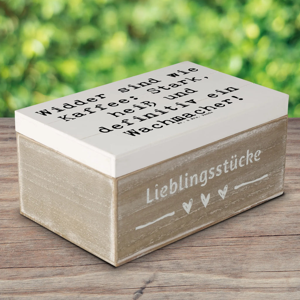 Holzkiste Spruch Widder Power Kiste, Schatulle, Geschenkdose, Geschenkbox, Dekokiste, Schatzkiste, Aufbewahrungsbox, XXL, Erinnerungskiste, Holzkiste, Erinnerungsbox, Truhe, Tierkreiszeichen, Sternzeichen, Horoskop, Astrologie, Aszendent