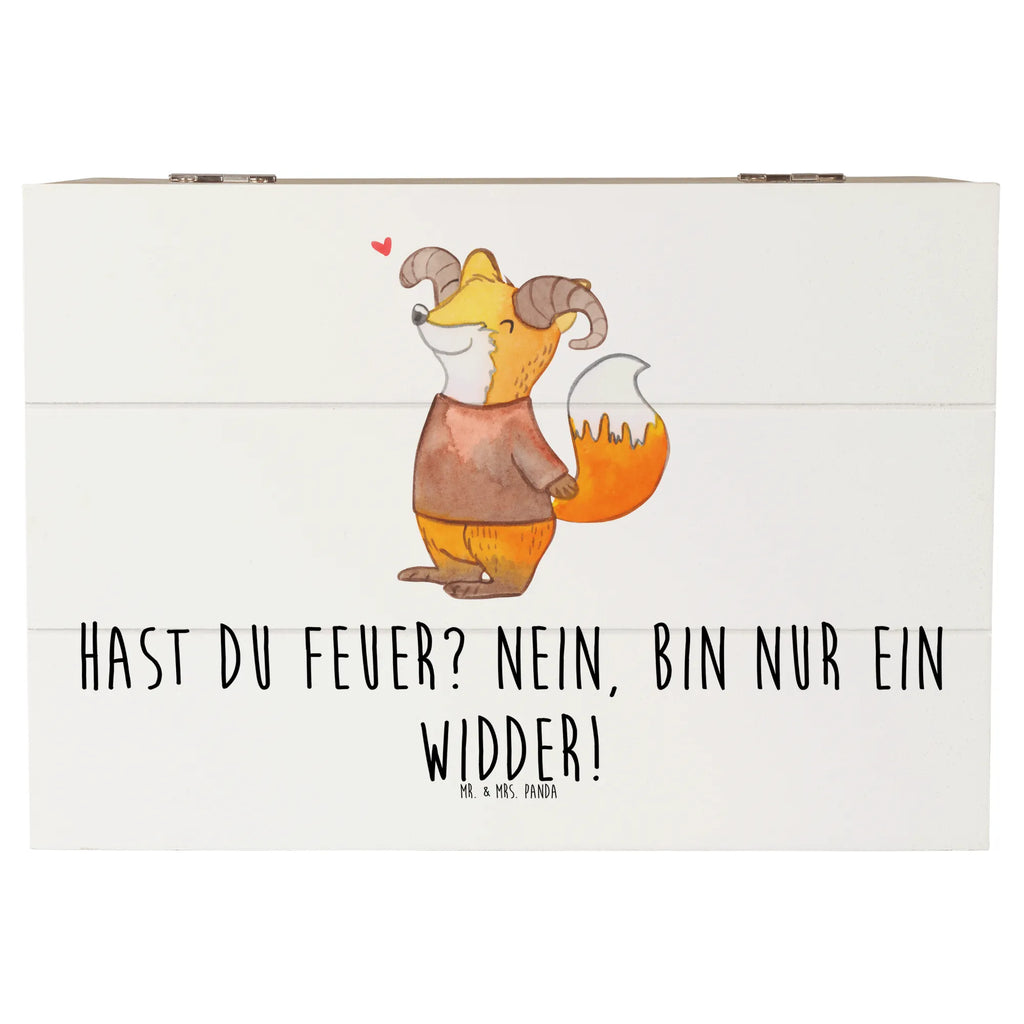 Holzkiste Widder Feuer Erinnerungsbox, Dekokiste, Kiste, Geschenkdose, Aufbewahrungsbox, Schatulle, XXL, Truhe, Holzkiste, Geschenkbox, Erinnerungskiste, Schatzkiste, Tierkreiszeichen, Sternzeichen, Horoskop, Astrologie, Aszendent