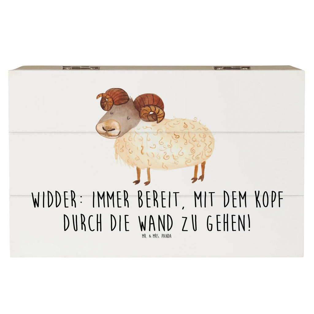 Holzkiste Widder Power Dekokiste, Kiste, Truhe, Geschenkdose, Erinnerungskiste, Aufbewahrungsbox, Holzkiste, Schatzkiste, Schatulle, Erinnerungsbox, Geschenkbox, XXL, Tierkreiszeichen, Sternzeichen, Horoskop, Astrologie, Aszendent