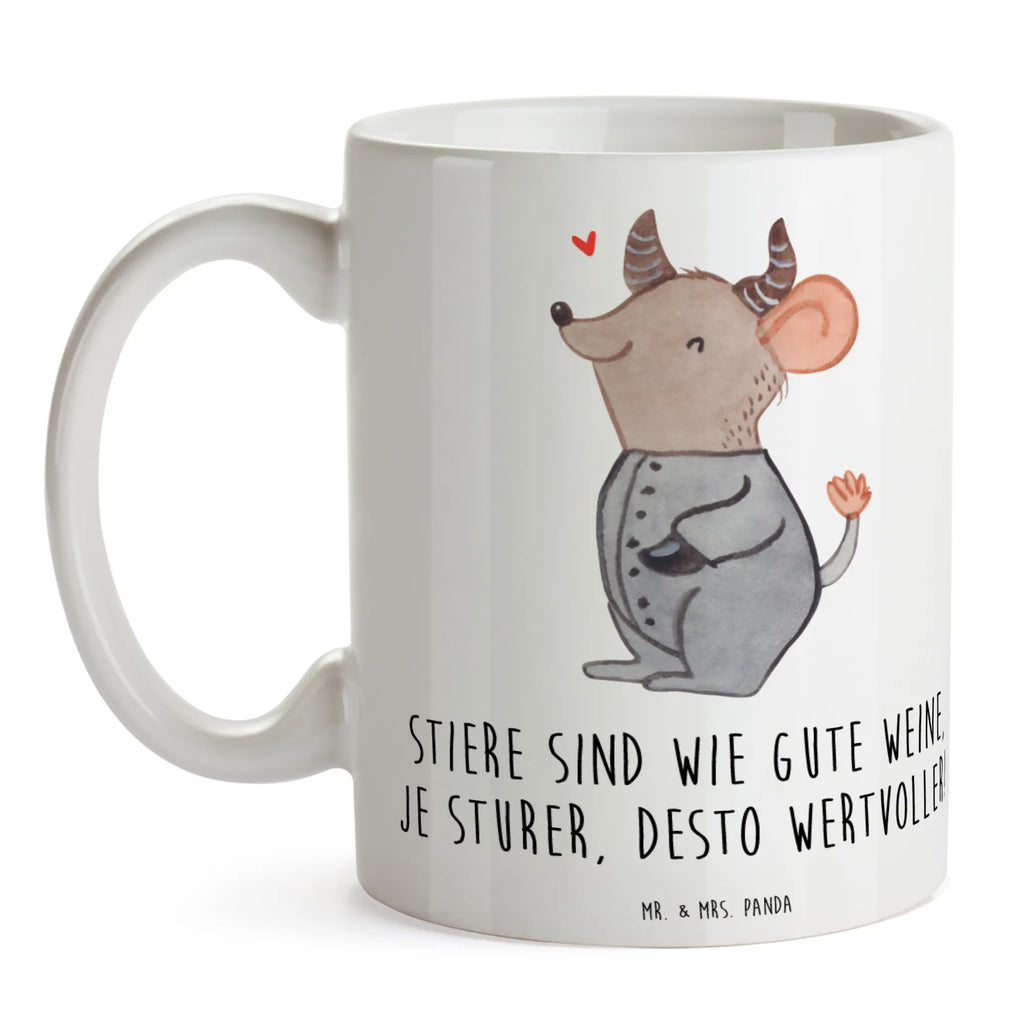 Tasse Sturer Stier Tasse, Teetasse, Tasse mit Motiven, Keramiktasse, Tasse mit Zitaten, Kaffeetasse, Porzellantasse, Bürotasse, Geschenktasse, Tierkreiszeichen, Sternzeichen, Horoskop, Astrologie, Aszendent