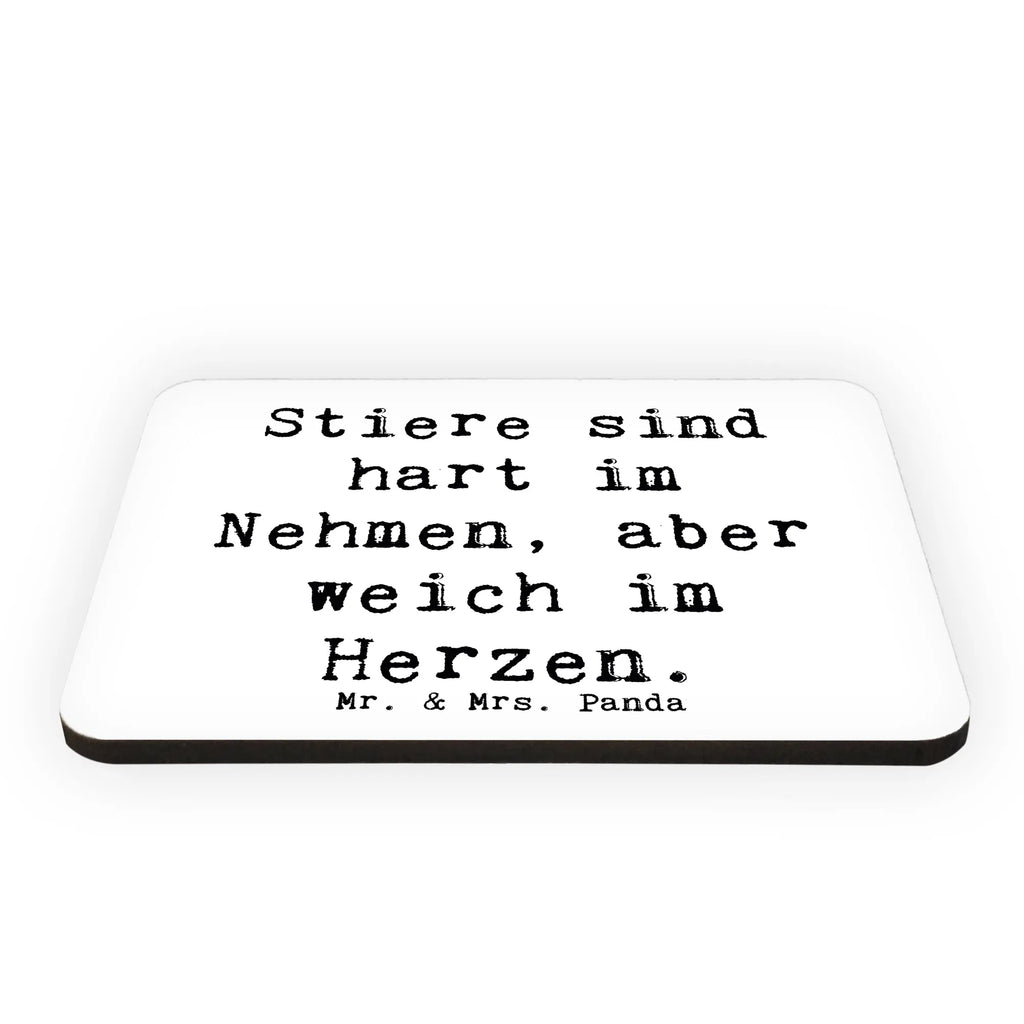 Magnet Saying Stiere sind hart im Nehmen, aber weich im Herzen. Kühlschrankmagnet, Pinnwandmagnet, Souvenir Magnet, Motivmagnete, Dekomagnet, Whiteboard Magnet, Notiz Magnet, Kühlschrank Dekoration, Tierkreiszeichen, Sternzeichen, Horoskop, Astrologie, Aszendent