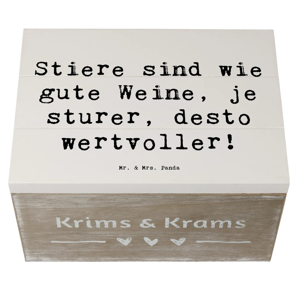 Holzkiste Spruch Sturer Stier Schatulle, Geschenkdose, XXL, Aufbewahrungsbox, Erinnerungskiste, Truhe, Erinnerungsbox, Dekokiste, Geschenkbox, Schatzkiste, Kiste, Holzkiste, Tierkreiszeichen, Sternzeichen, Horoskop, Astrologie, Aszendent