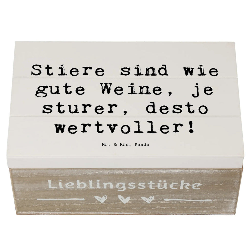 Holzkiste Spruch Sturer Stier Schatulle, Geschenkdose, XXL, Aufbewahrungsbox, Erinnerungskiste, Truhe, Erinnerungsbox, Dekokiste, Geschenkbox, Schatzkiste, Kiste, Holzkiste, Tierkreiszeichen, Sternzeichen, Horoskop, Astrologie, Aszendent