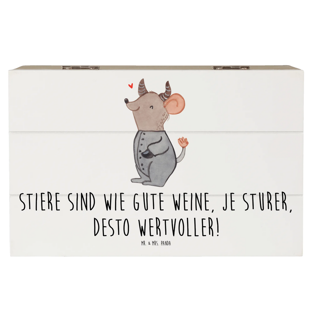 Holzkiste Sturer Stier Schatzkiste, XXL, Dekokiste, Geschenkdose, Erinnerungskiste, Geschenkbox, Holzkiste, Aufbewahrungsbox, Schatulle, Erinnerungsbox, Kiste, Truhe, Tierkreiszeichen, Sternzeichen, Horoskop, Astrologie, Aszendent