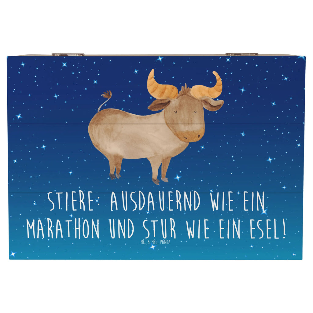 Holzkiste Starker Stier Truhe, Schatulle, XXL, Erinnerungskiste, Dekokiste, Kiste, Aufbewahrungsbox, Geschenkbox, Holzkiste, Geschenkdose, Erinnerungsbox, Schatzkiste, Tierkreiszeichen, Sternzeichen, Horoskop, Astrologie, Aszendent