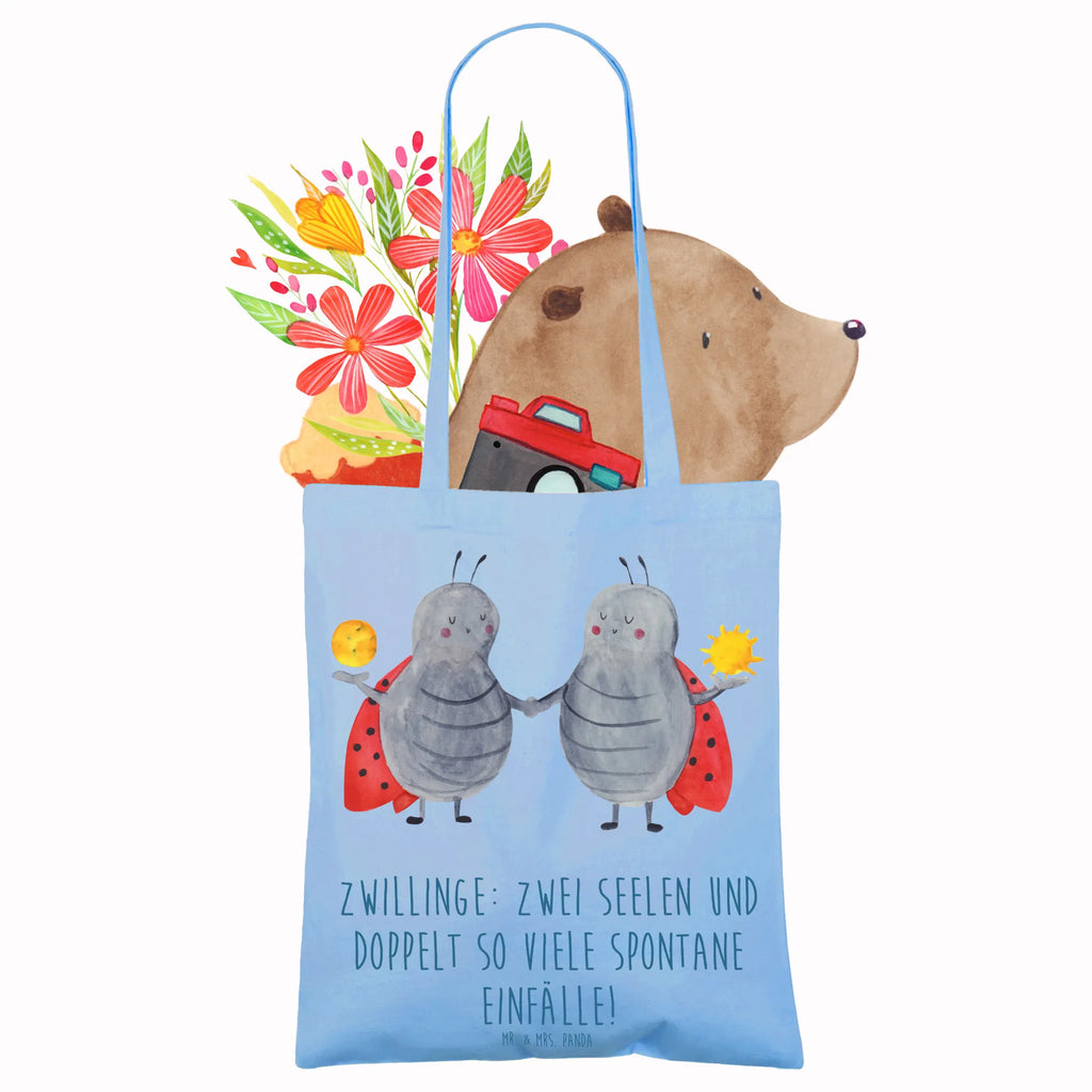 Tragetasche Zwillinge Abenteuer Jutebeutel, Beutel, Tragetasche, Einkaufstasche, Strandtasche, Stoffbeutel, Stofftasche, Laptoptasche, Shopper, Einkaufstüte, Badetasche, Tasche, Schultertasche, Umhängetasche, Jutetasche, Beuteltasche, Tierkreiszeichen, Sternzeichen, Horoskop, Astrologie, Aszendent