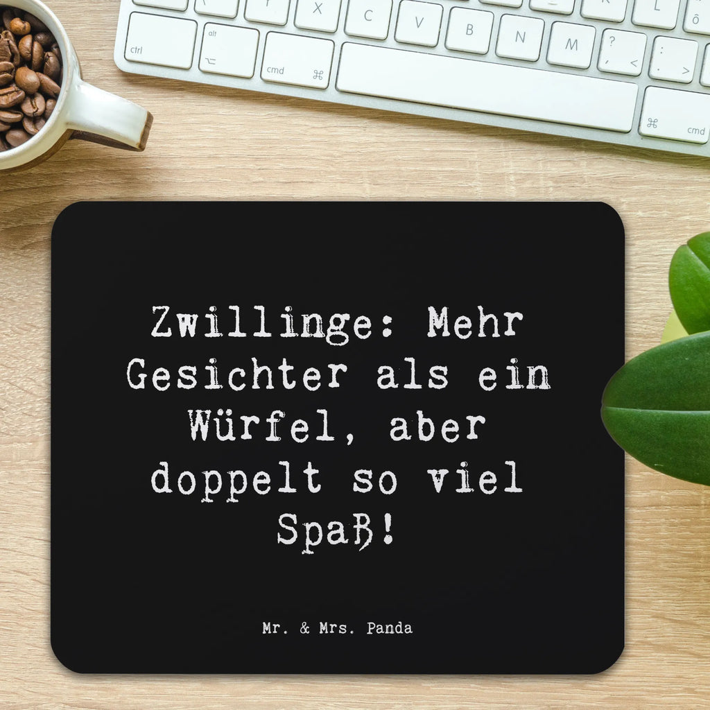 Mauspad Spruch Zwillinge Spaß PC Zubehör, Mauspad, Arbeitszimmer, Mausunterlage, Einzigartiges Mauspad, Büroausstattung, Designer Mauspad, Mauspad Büro, Mousepad, Computer zubehör, Tierkreiszeichen, Sternzeichen, Horoskop, Astrologie, Aszendent