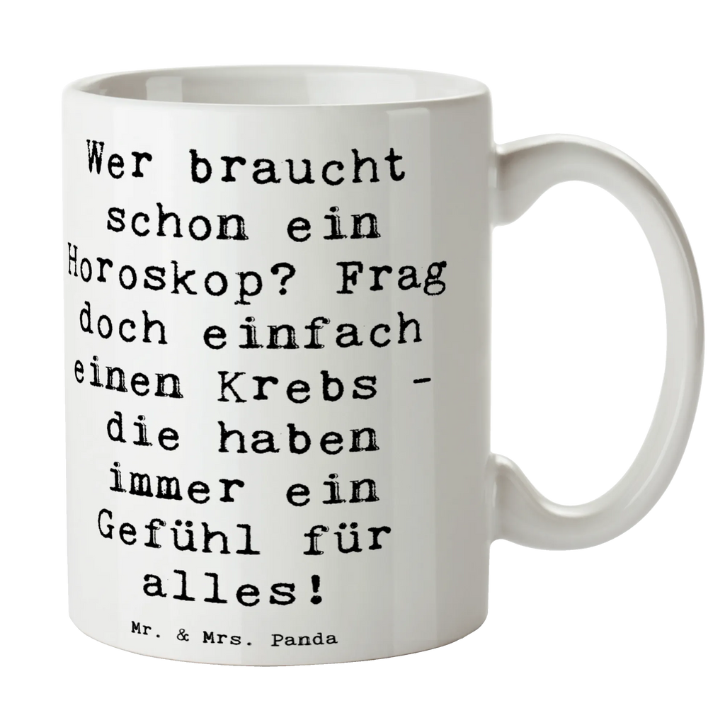 Tasse Spruch Krebs Gefühl Bürotasse, Tasse, Tasse mit Zitaten, Tasse mit Motiven, Kaffeetasse, Geschenktasse, Porzellantasse, Teetasse, Keramiktasse, Tierkreiszeichen, Sternzeichen, Horoskop, Astrologie, Aszendent