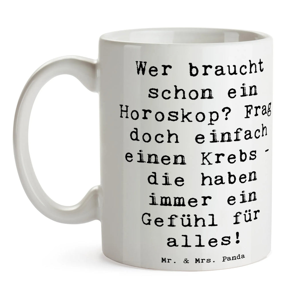 Tasse Spruch Krebs Gefühl Bürotasse, Tasse, Tasse mit Zitaten, Tasse mit Motiven, Kaffeetasse, Geschenktasse, Porzellantasse, Teetasse, Keramiktasse, Tierkreiszeichen, Sternzeichen, Horoskop, Astrologie, Aszendent