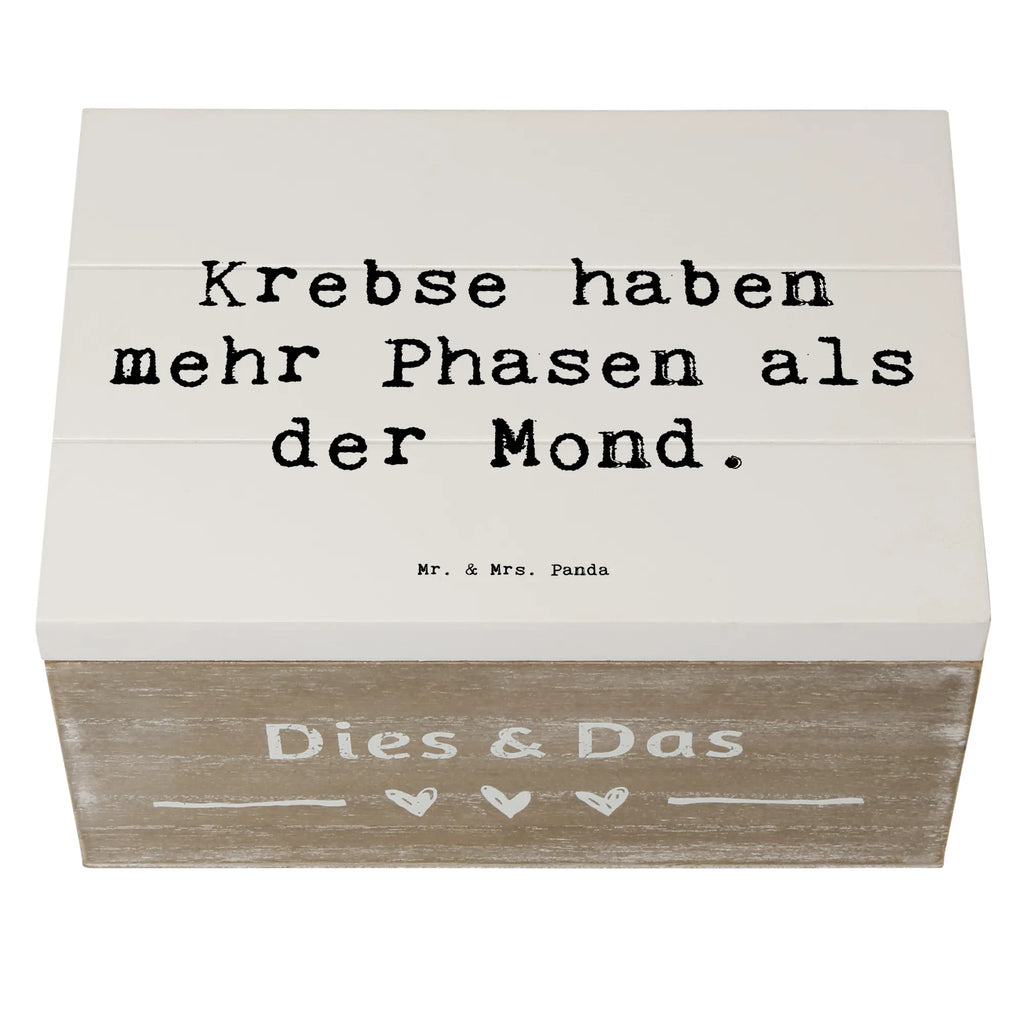 Holzkiste Spruch Krebs Phasen Truhe, Dekokiste, Geschenkdose, Schatzkiste, Kiste, Schatulle, Holzkiste, Erinnerungsbox, Erinnerungskiste, Geschenkbox, Aufbewahrungsbox, XXL, Tierkreiszeichen, Sternzeichen, Horoskop, Astrologie, Aszendent