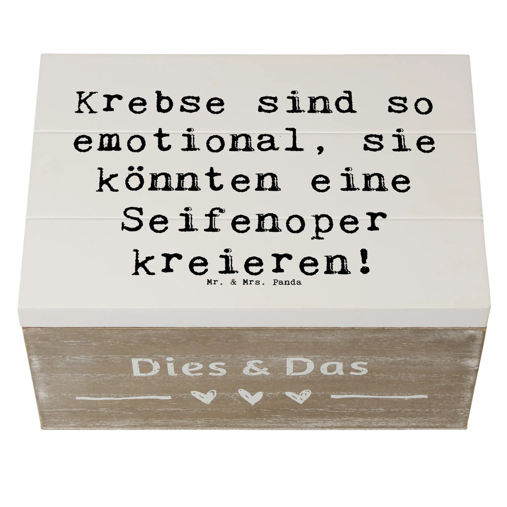 Holzkiste Spruch Emotionaler Krebs Holzkiste, Kiste, Schatzkiste, XXL, Geschenkdose, Geschenkbox, Dekokiste, Schatulle, Aufbewahrungsbox, Truhe, Erinnerungskiste, Erinnerungsbox, Tierkreiszeichen, Sternzeichen, Horoskop, Astrologie, Aszendent