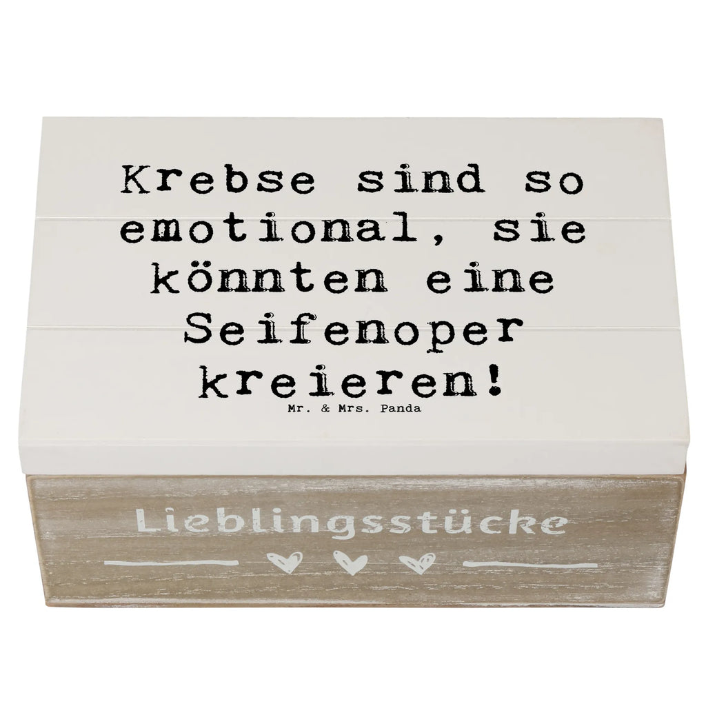 Holzkiste Spruch Emotionaler Krebs Holzkiste, Kiste, Schatzkiste, XXL, Geschenkdose, Geschenkbox, Dekokiste, Schatulle, Aufbewahrungsbox, Truhe, Erinnerungskiste, Erinnerungsbox, Tierkreiszeichen, Sternzeichen, Horoskop, Astrologie, Aszendent