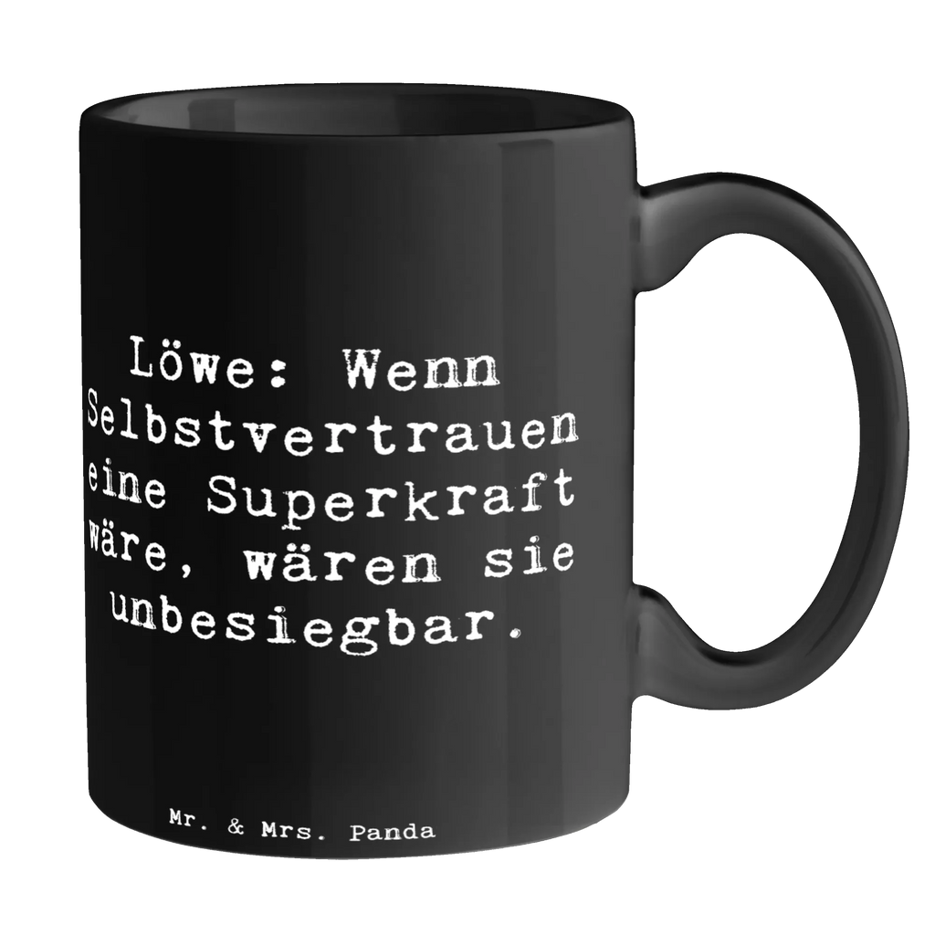 Tasse Spruch Löwe Superkraft Keramiktasse, Tasse mit Zitaten, Bürotasse, Tasse mit Motiven, Teetasse, Kaffeetasse, Tasse, Geschenktasse, Porzellantasse, Tierkreiszeichen, Sternzeichen, Horoskop, Astrologie, Aszendent
