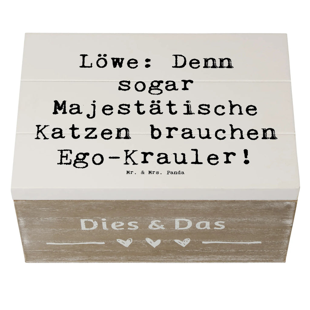 Holzkiste Spruch Majestätischer Löwe Holzkiste, Erinnerungskiste, Dekokiste, Schatzkiste, Schatulle, Kiste, Erinnerungsbox, Truhe, Geschenkdose, XXL, Aufbewahrungsbox, Geschenkbox, Tierkreiszeichen, Sternzeichen, Horoskop, Astrologie, Aszendent
