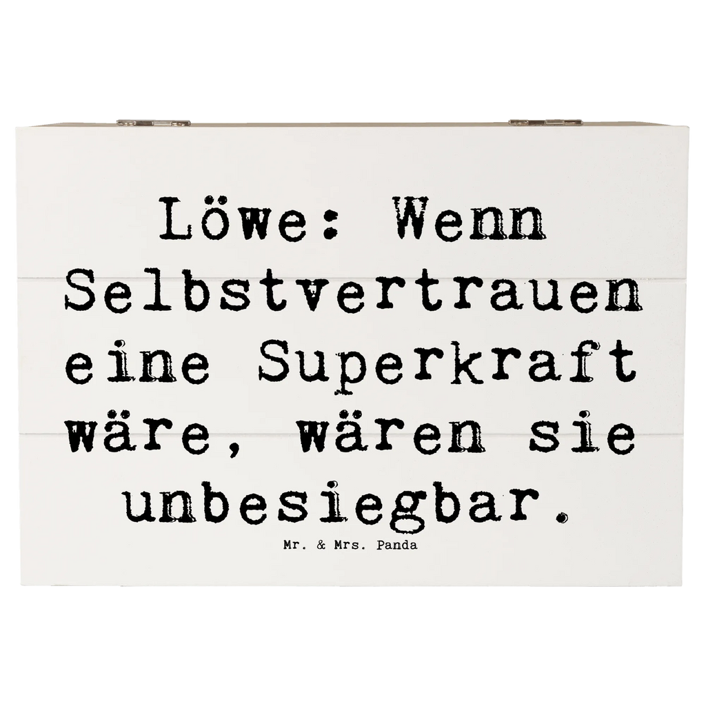 Holzkiste Spruch Löwe Superkraft Dekokiste, Geschenkbox, Aufbewahrungsbox, Schatzkiste, Erinnerungskiste, Truhe, XXL, Schatulle, Geschenkdose, Erinnerungsbox, Kiste, Holzkiste, Tierkreiszeichen, Sternzeichen, Horoskop, Astrologie, Aszendent