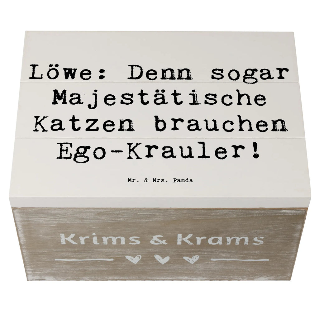 Holzkiste Spruch Majestätischer Löwe Holzkiste, Erinnerungskiste, Dekokiste, Schatzkiste, Schatulle, Kiste, Erinnerungsbox, Truhe, Geschenkdose, XXL, Aufbewahrungsbox, Geschenkbox, Tierkreiszeichen, Sternzeichen, Horoskop, Astrologie, Aszendent