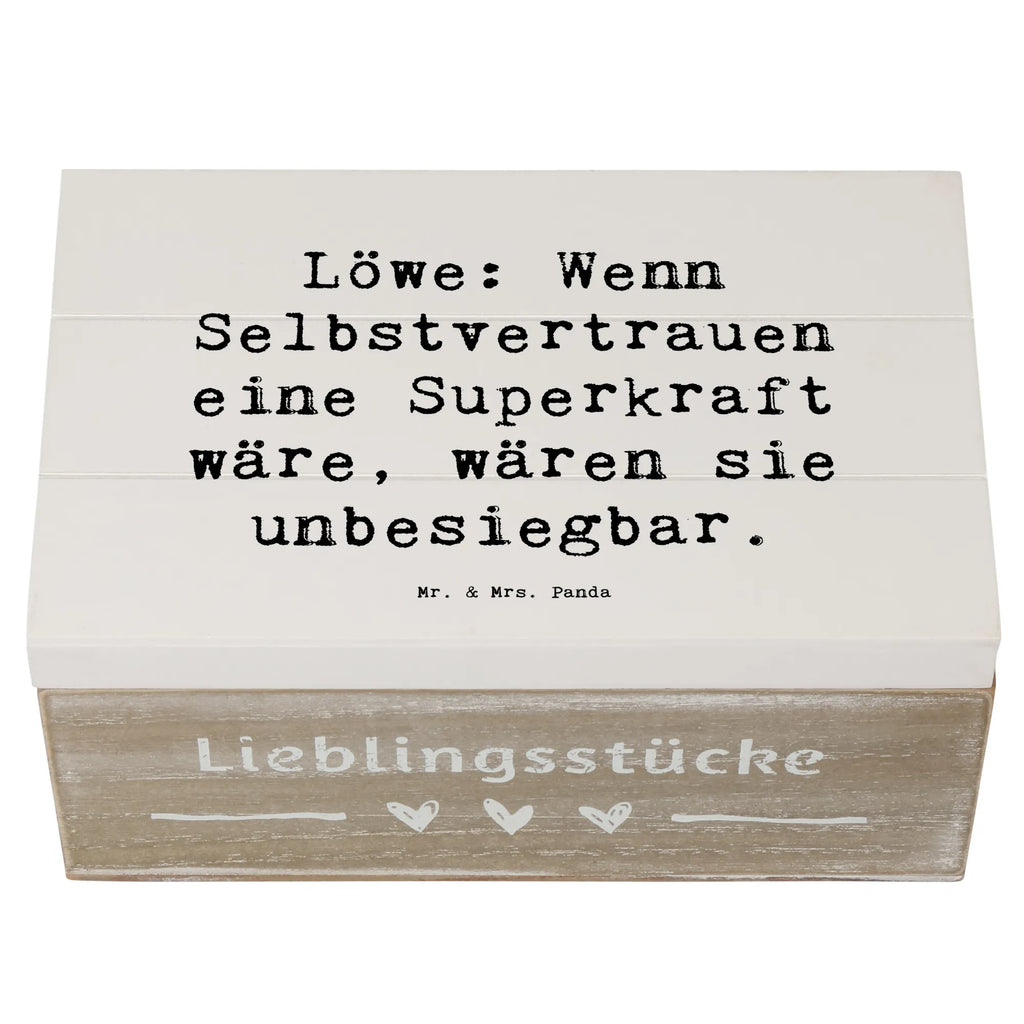 Holzkiste Spruch Löwe Superkraft Dekokiste, Geschenkbox, Aufbewahrungsbox, Schatzkiste, Erinnerungskiste, Truhe, XXL, Schatulle, Geschenkdose, Erinnerungsbox, Kiste, Holzkiste, Tierkreiszeichen, Sternzeichen, Horoskop, Astrologie, Aszendent