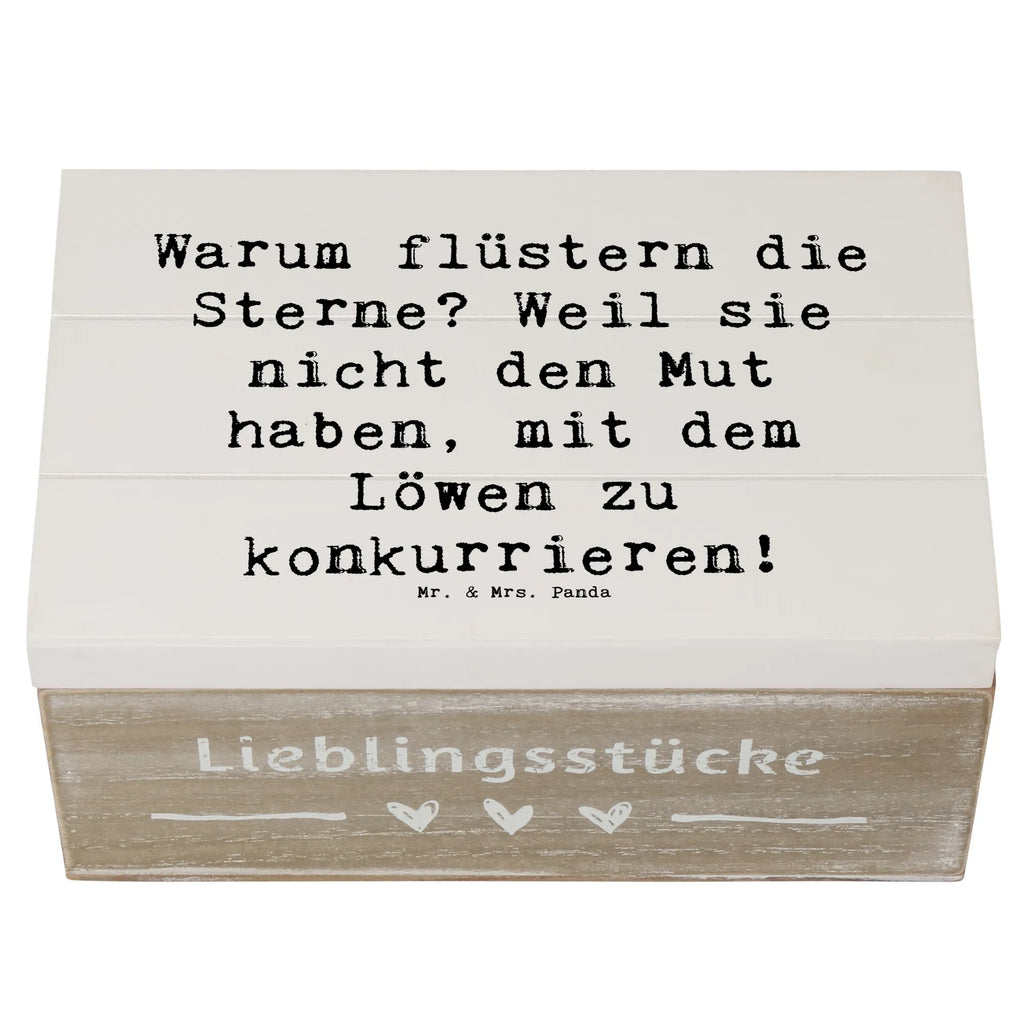 Holzkiste Spruch Sterne und Löwe Kiste, Erinnerungskiste, Geschenkdose, Truhe, Erinnerungsbox, Dekokiste, Schatulle, Schatzkiste, Holzkiste, Aufbewahrungsbox, XXL, Geschenkbox, Tierkreiszeichen, Sternzeichen, Horoskop, Astrologie, Aszendent