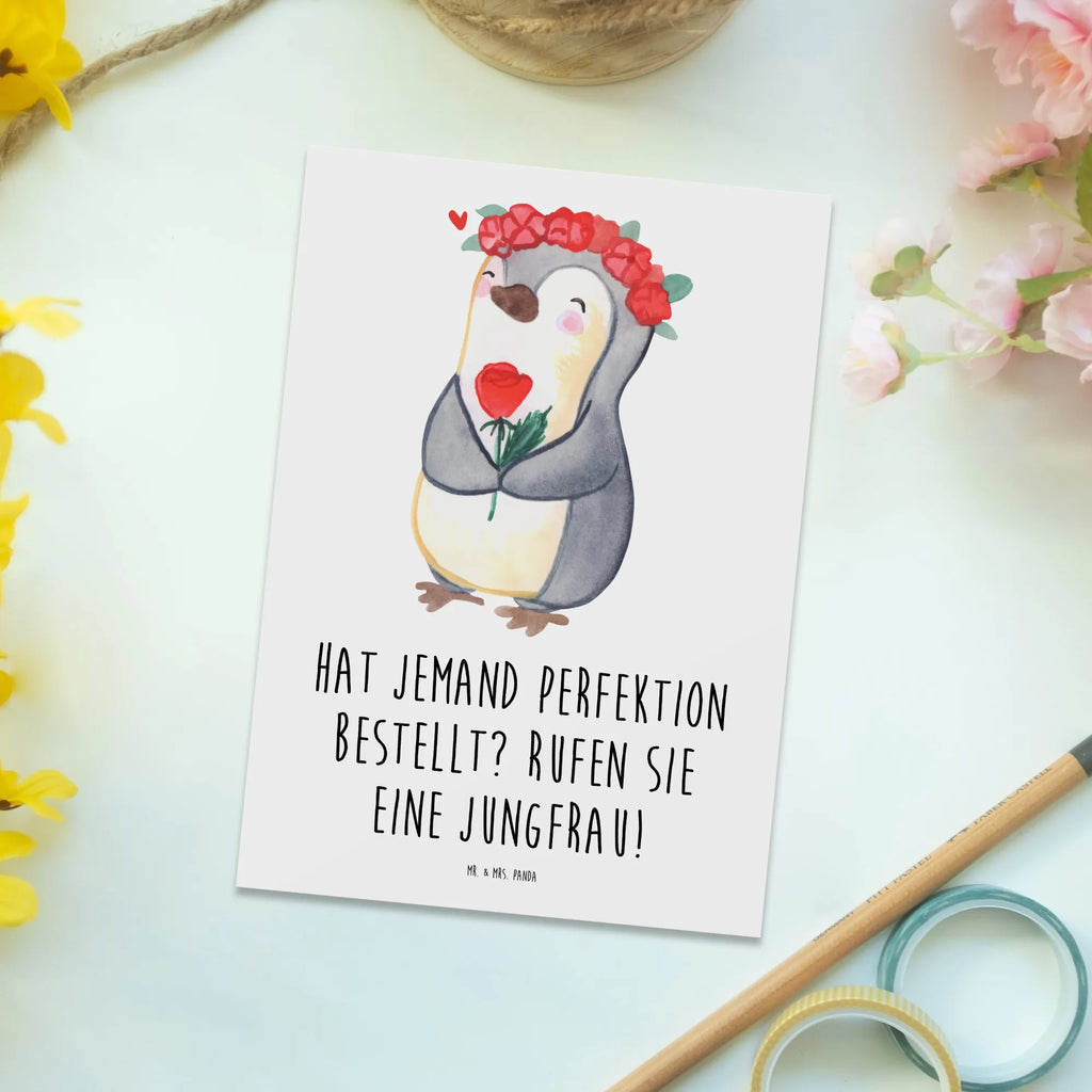 Postkarte Jungfrau Perfektion Geburtstagskarte, Einladungskarten Geburtstag, Postkarte, Grußkarte, Geschenkkarte, Einladungskarte, Einladung Geburtstag, Ansichtskarten, Karte, Einladung, Ansichtskarte, Dankeskarte, Tierkreiszeichen, Sternzeichen, Horoskop, Astrologie, Aszendent