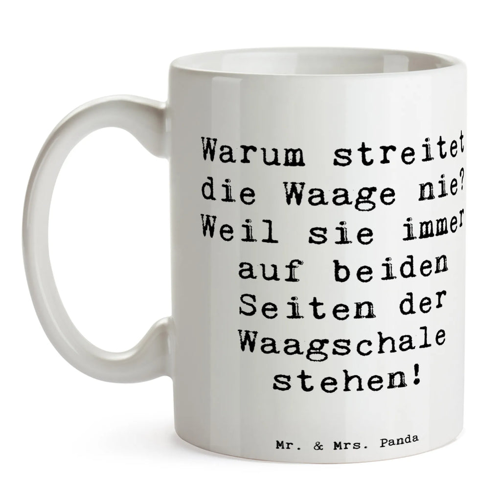 Tasse Spruch Waage Harmonie Bürotasse, Teetasse, Tasse mit Motiven, Tasse, Porzellantasse, Geschenktasse, Kaffeetasse, Keramiktasse, Tasse mit Zitaten, Tierkreiszeichen, Sternzeichen, Horoskop, Astrologie, Aszendent