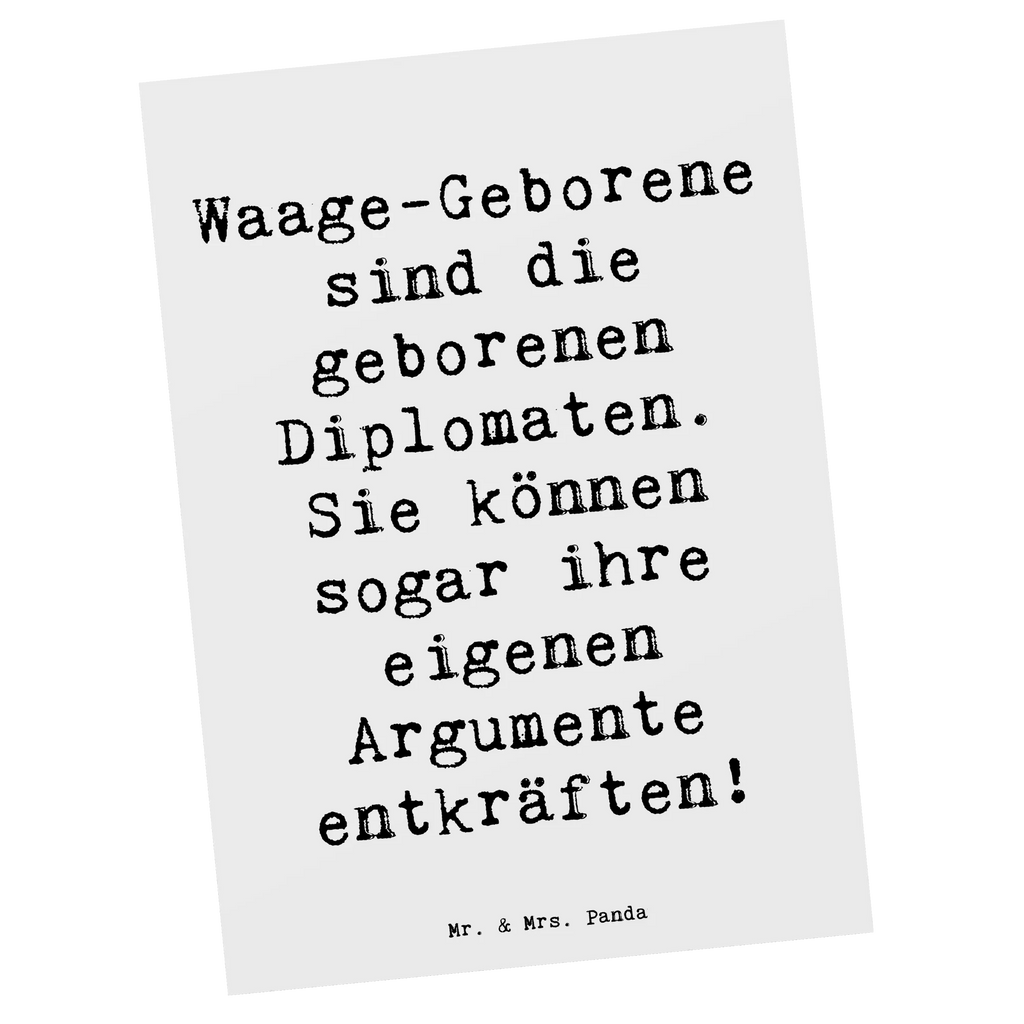 Postkarte Spruch Diplomatische Waage Einladungskarten Geburtstag, Geburtstagskarte, Einladung, Geschenkkarte, Einladung Geburtstag, Postkarte, Karte, Ansichtskarten, Grußkarte, Dankeskarte, Einladungskarte, Ansichtskarte, Tierkreiszeichen, Sternzeichen, Horoskop, Astrologie, Aszendent