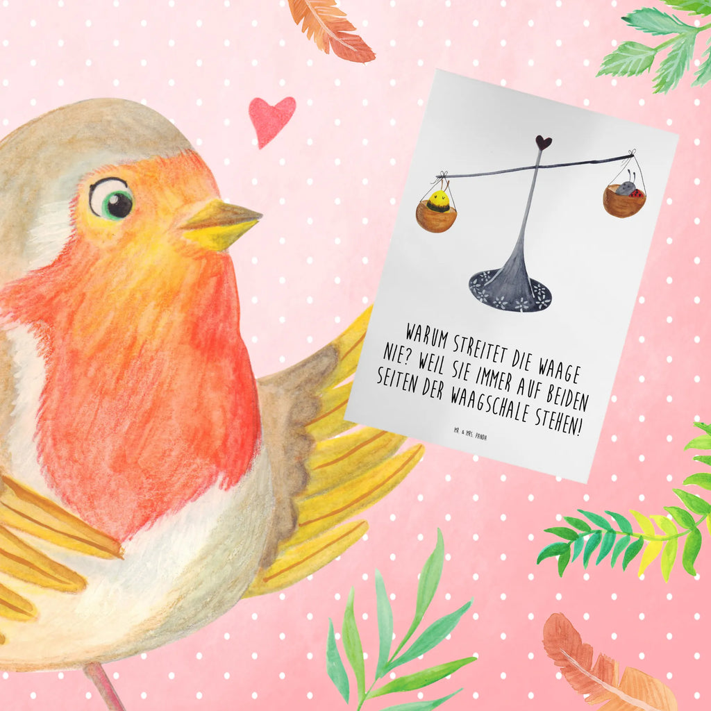 Grußkarte Waage Harmonie Grußkarte, Einladungskarte, Ansichtskarten, Klappkarte, Glückwunschkarte, Geburtstagskarte, Hochzeitskarte, Karte, Tierkreiszeichen, Sternzeichen, Horoskop, Astrologie, Aszendent