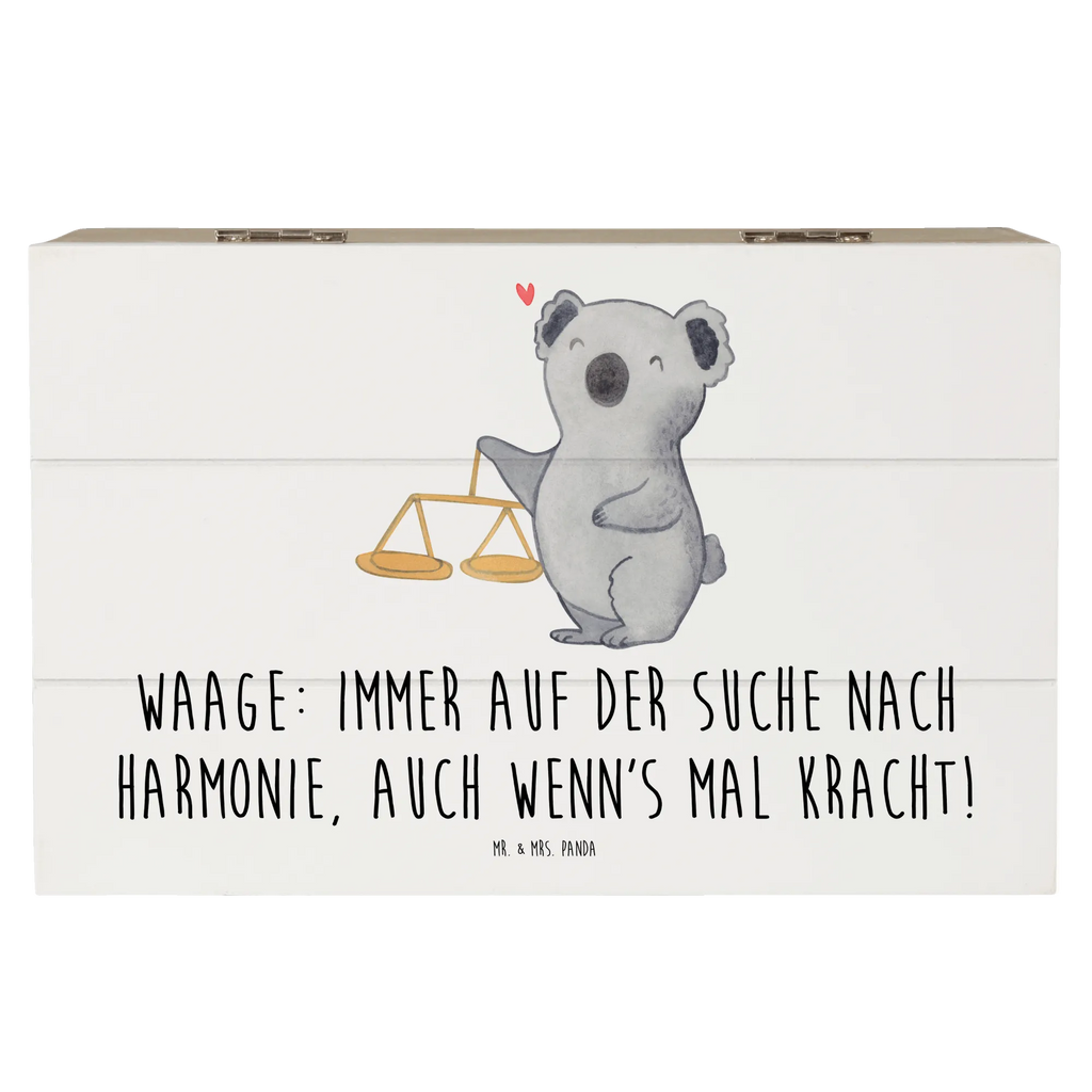 Holzkiste Waagen Harmonie Schatzkiste, Dekokiste, Geschenkbox, Geschenkdose, Erinnerungskiste, Holzkiste, XXL, Kiste, Truhe, Aufbewahrungsbox, Erinnerungsbox, Schatulle, Tierkreiszeichen, Sternzeichen, Horoskop, Astrologie, Aszendent