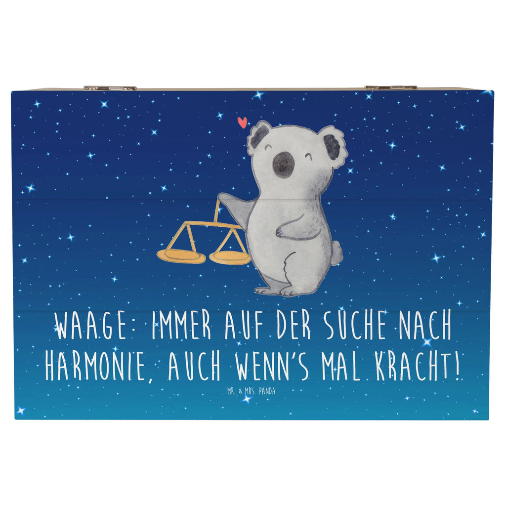 Holzkiste Waagen Harmonie Schatzkiste, Dekokiste, Geschenkbox, Geschenkdose, Erinnerungskiste, Holzkiste, XXL, Kiste, Truhe, Aufbewahrungsbox, Erinnerungsbox, Schatulle, Tierkreiszeichen, Sternzeichen, Horoskop, Astrologie, Aszendent