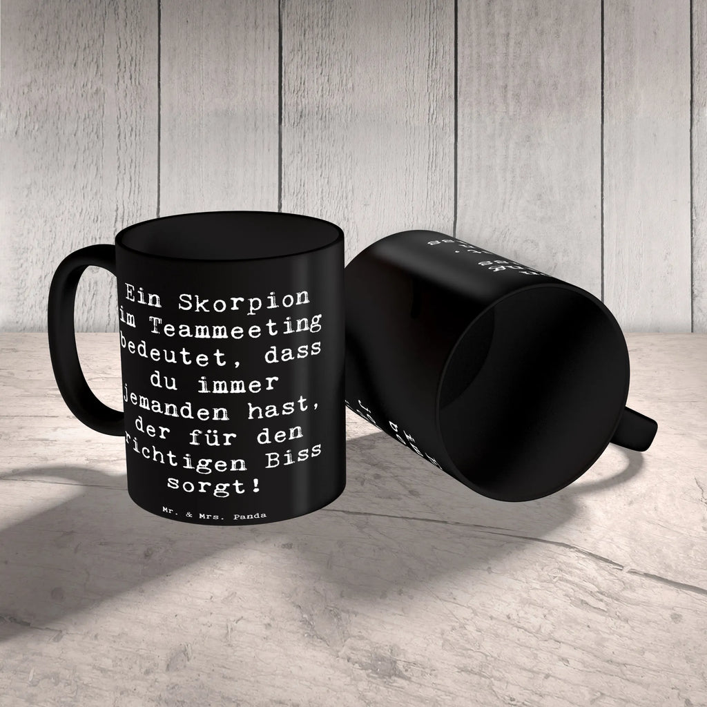 Tasse Spruch Skorpion Biss Tasse, Teetasse, Porzellantasse, Keramiktasse, Tasse mit Zitaten, Bürotasse, Tasse mit Motiven, Geschenktasse, Kaffeetasse, Tierkreiszeichen, Sternzeichen, Horoskop, Astrologie, Aszendent