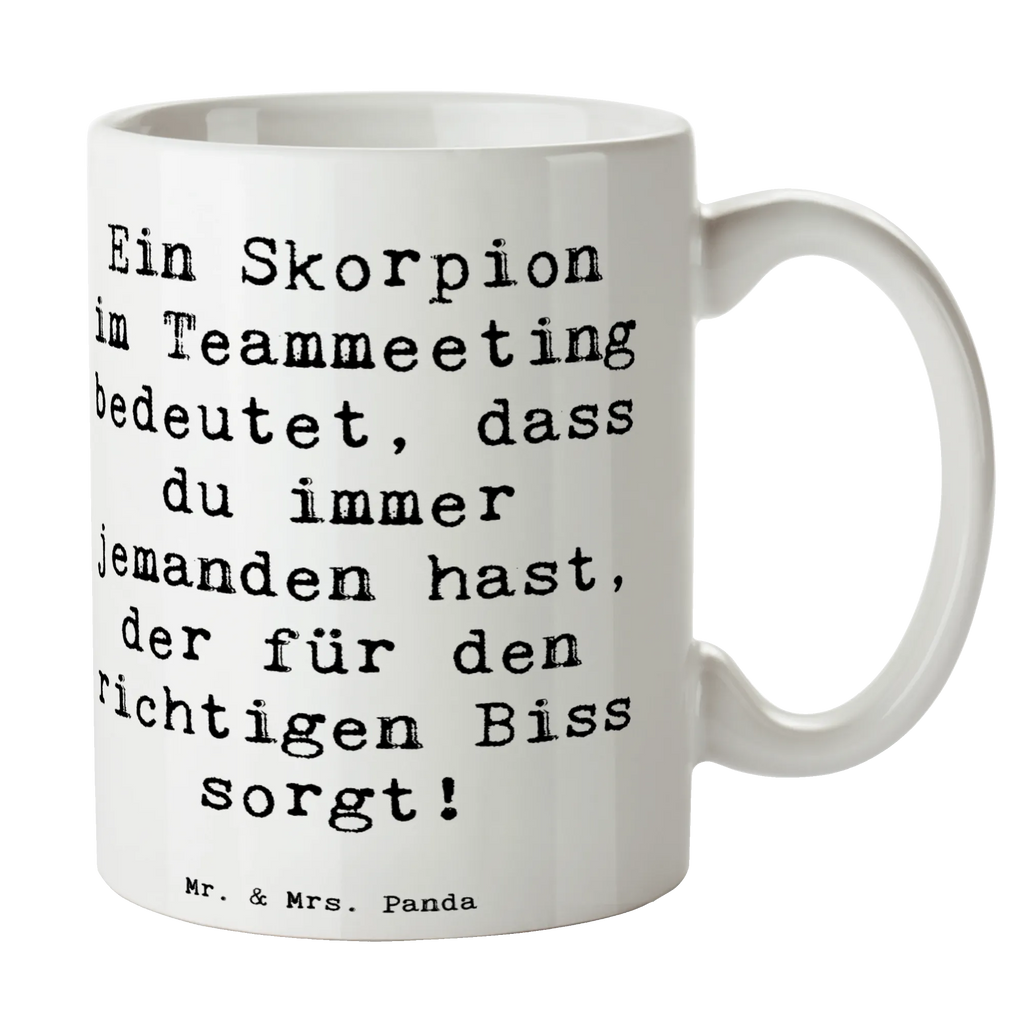 Tasse Spruch Skorpion Biss Tasse, Teetasse, Porzellantasse, Keramiktasse, Tasse mit Zitaten, Bürotasse, Tasse mit Motiven, Geschenktasse, Kaffeetasse, Tierkreiszeichen, Sternzeichen, Horoskop, Astrologie, Aszendent