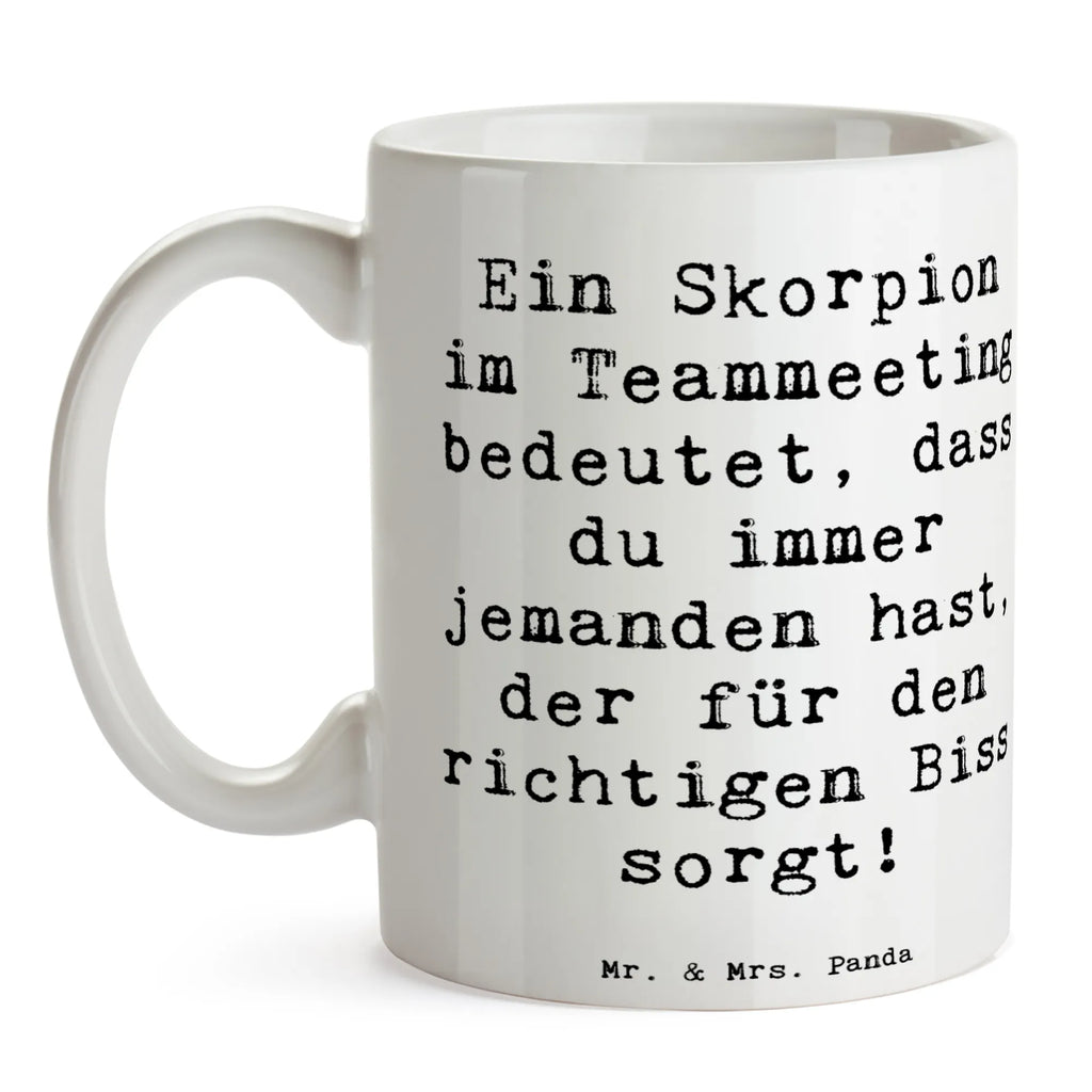 Tasse Spruch Skorpion Biss Tasse, Teetasse, Porzellantasse, Keramiktasse, Tasse mit Zitaten, Bürotasse, Tasse mit Motiven, Geschenktasse, Kaffeetasse, Tierkreiszeichen, Sternzeichen, Horoskop, Astrologie, Aszendent
