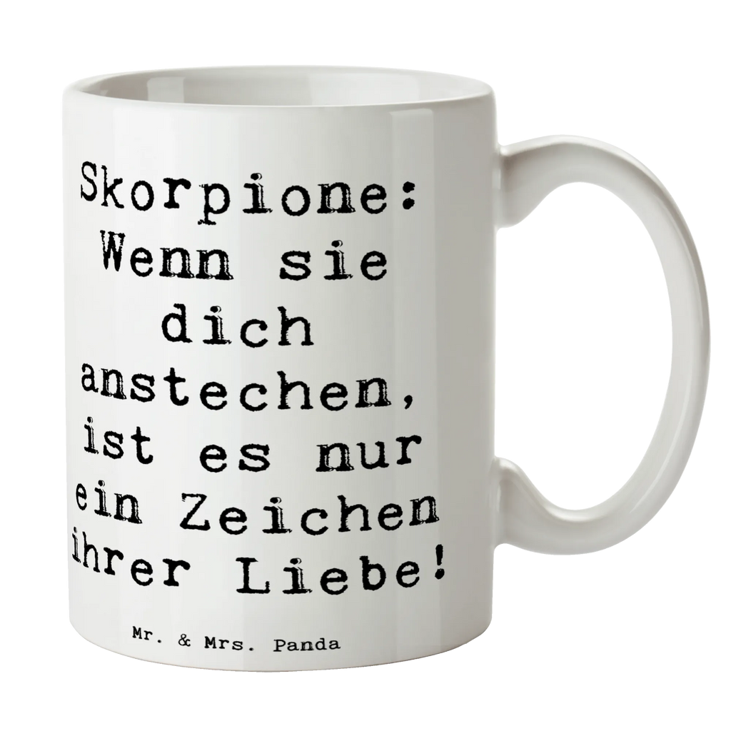 Tasse Spruch Skorpion Liebe Tasse, Tasse mit Zitaten, Geschenktasse, Bürotasse, Tasse mit Motiven, Teetasse, Porzellantasse, Keramiktasse, Kaffeetasse, Tierkreiszeichen, Sternzeichen, Horoskop, Astrologie, Aszendent