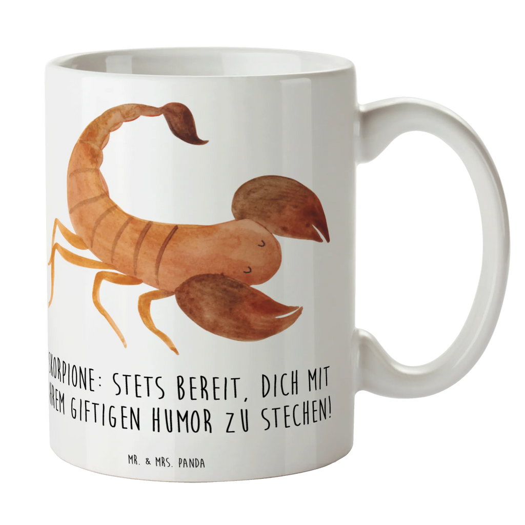 Tasse Skorpion Humor Kaffeetasse, Keramiktasse, Porzellantasse, Tasse mit Motiven, Tasse mit Zitaten, Tasse, Bürotasse, Teetasse, Geschenktasse, Tierkreiszeichen, Sternzeichen, Horoskop, Astrologie, Aszendent