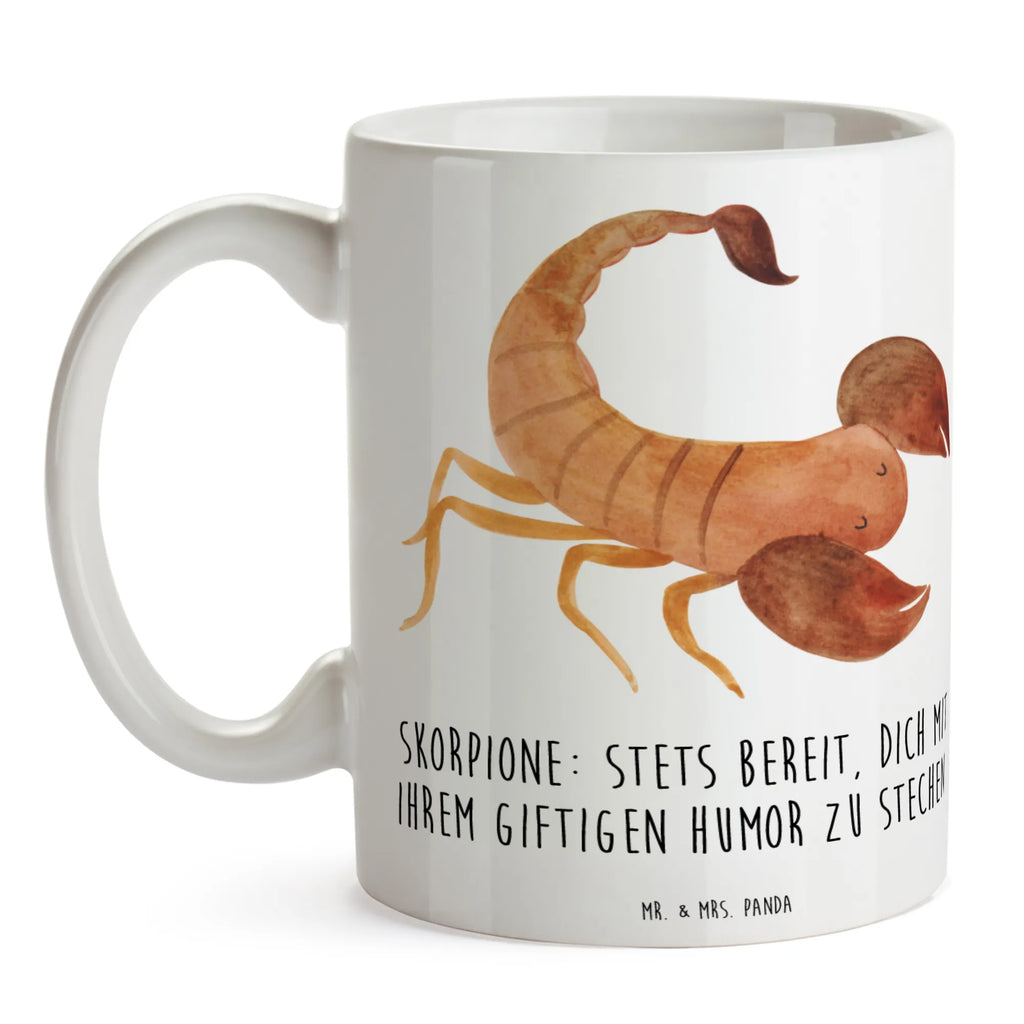 Tasse Skorpion Humor Kaffeetasse, Keramiktasse, Porzellantasse, Tasse mit Motiven, Tasse mit Zitaten, Tasse, Bürotasse, Teetasse, Geschenktasse, Tierkreiszeichen, Sternzeichen, Horoskop, Astrologie, Aszendent