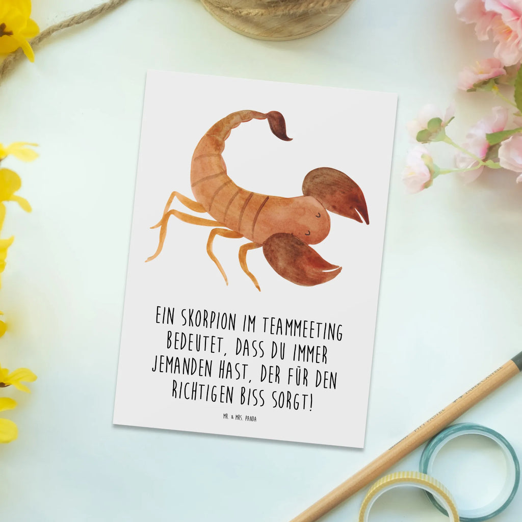 Postkarte Skorpion Biss Grußkarte, Einladungskarte, Postkarte, Ansichtskarten, Karte, Geschenkkarte, Dankeskarte, Einladungskarten Geburtstag, Einladung Geburtstag, Einladung, Ansichtskarte, Geburtstagskarte, Tierkreiszeichen, Sternzeichen, Horoskop, Astrologie, Aszendent