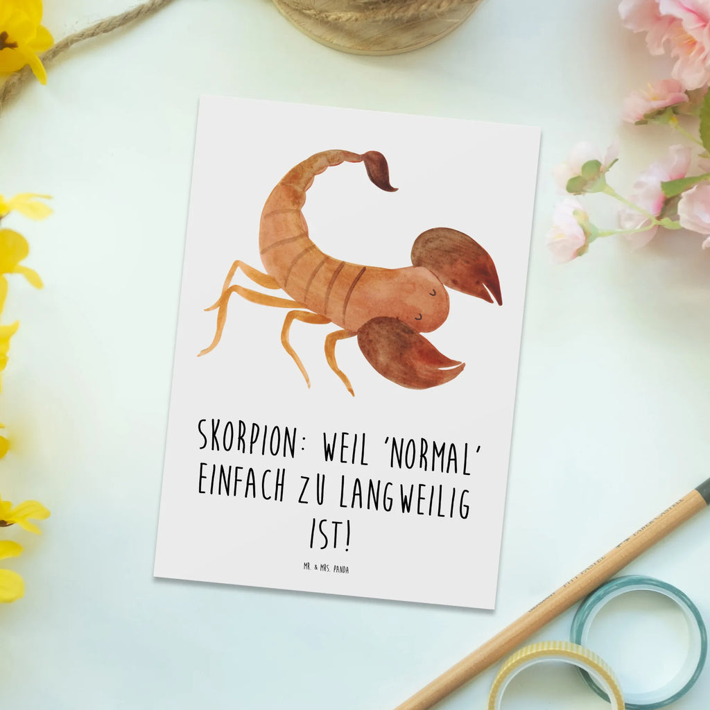 Postkarte Skorpion Unikat Dankeskarte, Geburtstagskarte, Einladung, Geschenkkarte, Einladung Geburtstag, Einladungskarten Geburtstag, Ansichtskarten, Grußkarte, Einladungskarte, Postkarte, Ansichtskarte, Karte, Tierkreiszeichen, Sternzeichen, Horoskop, Astrologie, Aszendent