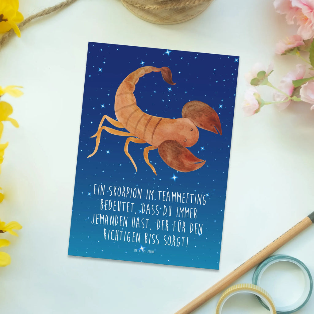 Postkarte Skorpion Biss Grußkarte, Einladungskarte, Postkarte, Ansichtskarten, Karte, Geschenkkarte, Dankeskarte, Einladungskarten Geburtstag, Einladung Geburtstag, Einladung, Ansichtskarte, Geburtstagskarte, Tierkreiszeichen, Sternzeichen, Horoskop, Astrologie, Aszendent