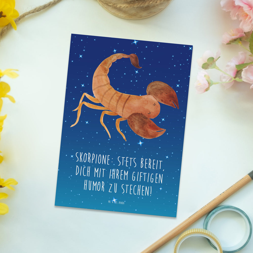 Postkarte Skorpion Humor Einladungskarten Geburtstag, Karte, Geschenkkarte, Geburtstagskarte, Einladungskarte, Grußkarte, Einladung Geburtstag, Ansichtskarten, Einladung, Dankeskarte, Ansichtskarte, Postkarte, Tierkreiszeichen, Sternzeichen, Horoskop, Astrologie, Aszendent