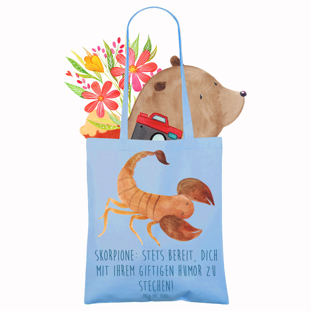 Tragetasche Skorpion Humor Jutetasche, Badetasche, Beutel, Beuteltasche, Shopper, Einkaufstasche, Umhängetasche, Tragetasche, Laptoptasche, Tasche, Stoffbeutel, Strandtasche, Stofftasche, Einkaufstüte, Schultertasche, Jutebeutel, Tierkreiszeichen, Sternzeichen, Horoskop, Astrologie, Aszendent