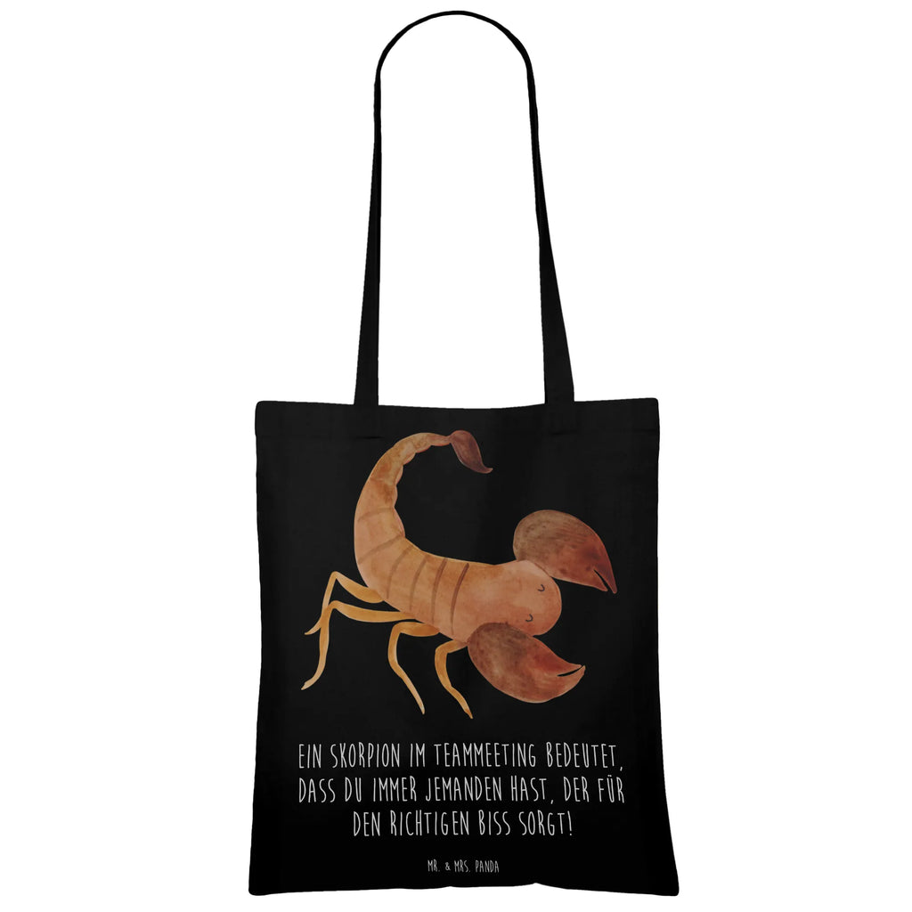 Tragetasche Skorpion Biss Beuteltasche, Shopper, Einkaufstasche, Schultertasche, Strandtasche, Stoffbeutel, Beutel, Jutebeutel, Badetasche, Stofftasche, Jutetasche, Laptoptasche, Tragetasche, Tasche, Einkaufstüte, Umhängetasche, Tierkreiszeichen, Sternzeichen, Horoskop, Astrologie, Aszendent